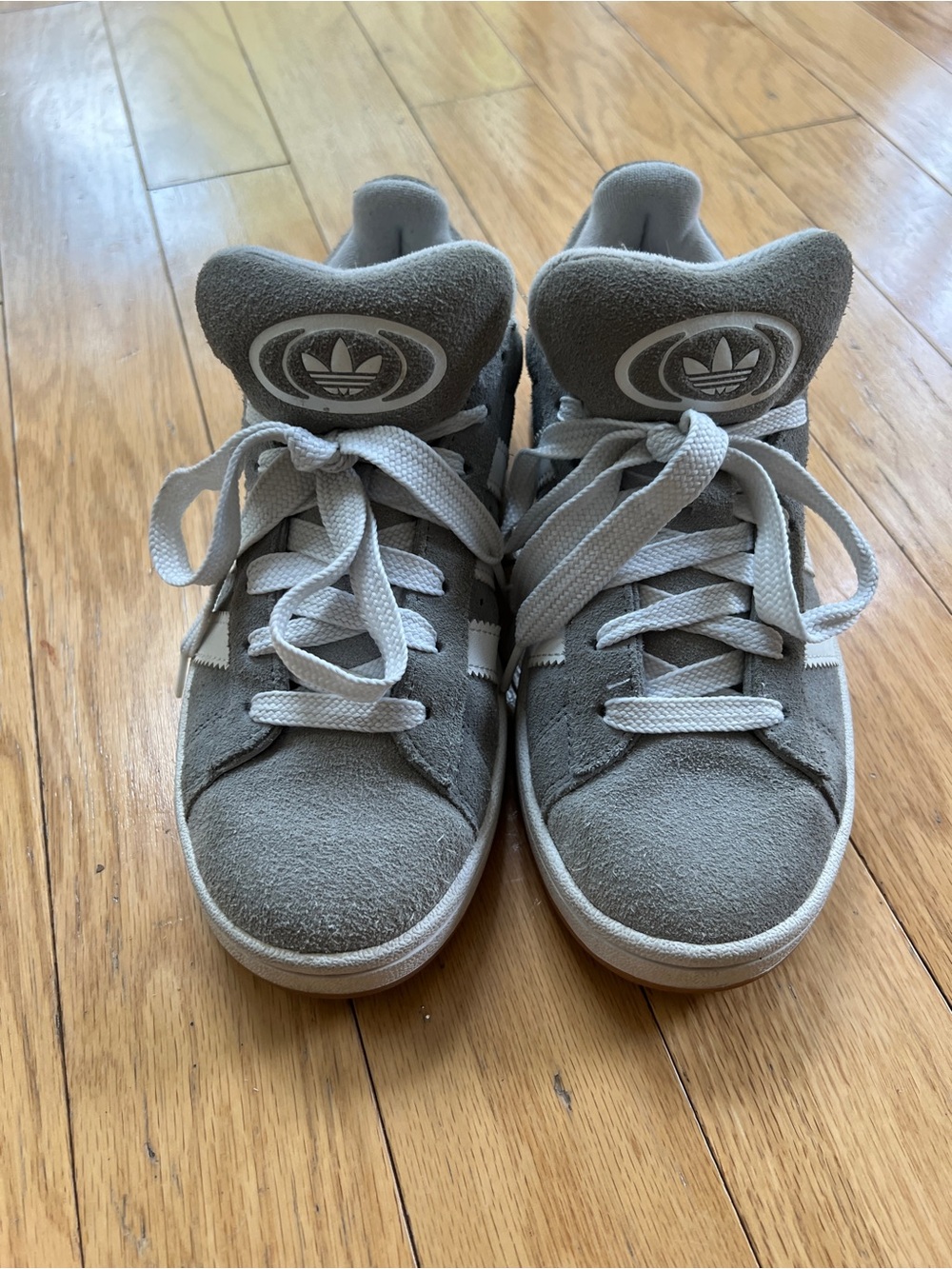 Adidas Campus grey suede shoes 6M/7.5W